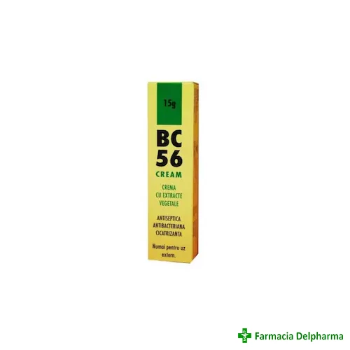 BC-56 crema antiseptica si cicatrizanta x 20 g